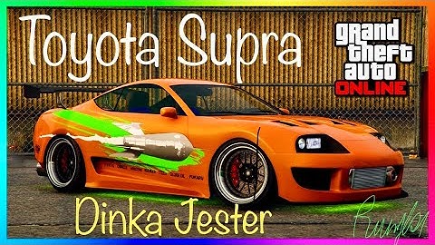 *GTA 5 - DLC VEHICLE CUSTOMIZATION - JESTER CLASSIC - (Paul Walker Toyota Supra - Fast & Furious) *