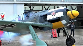 FW190 VS. P51 - AWESOME SOUND!!! | Hangar10