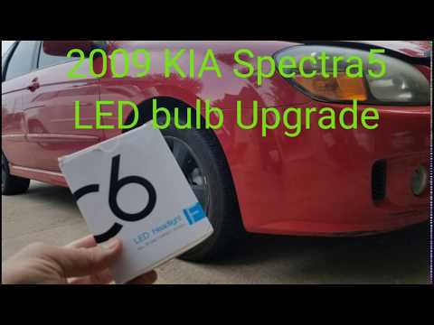 How To: 2009 KIA Spectra5 LED bulb Upgrade!!