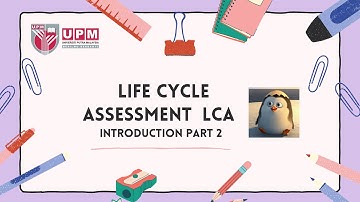 제1장 - 수명주기평가(LCA) - 소개(2부)