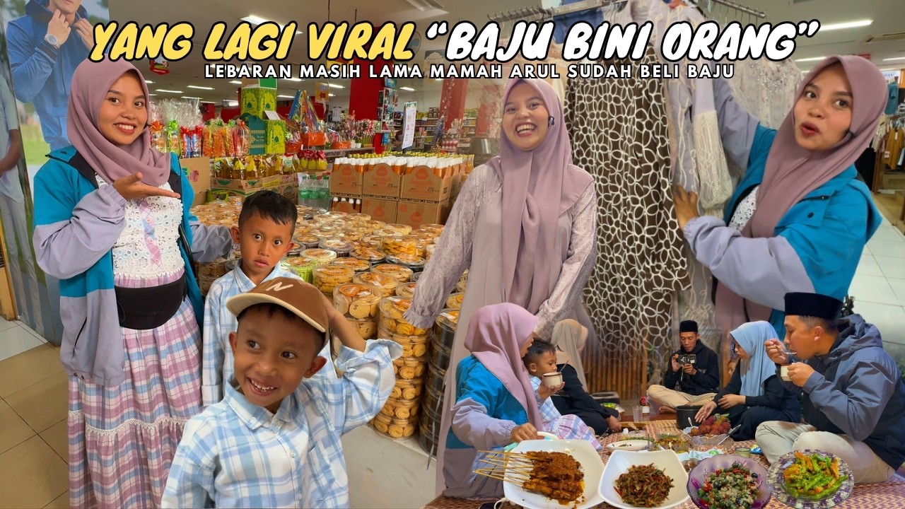 KEHIDUPAN DIDESA SAAT RAMADHAN | Ngabuburit Beli Baju Lebaran Sebelum Hari Raya Idul Fitri
