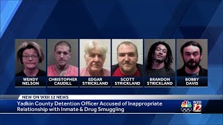 Yadkin County detention officer helped smuggle drugs into jail, sheriff says