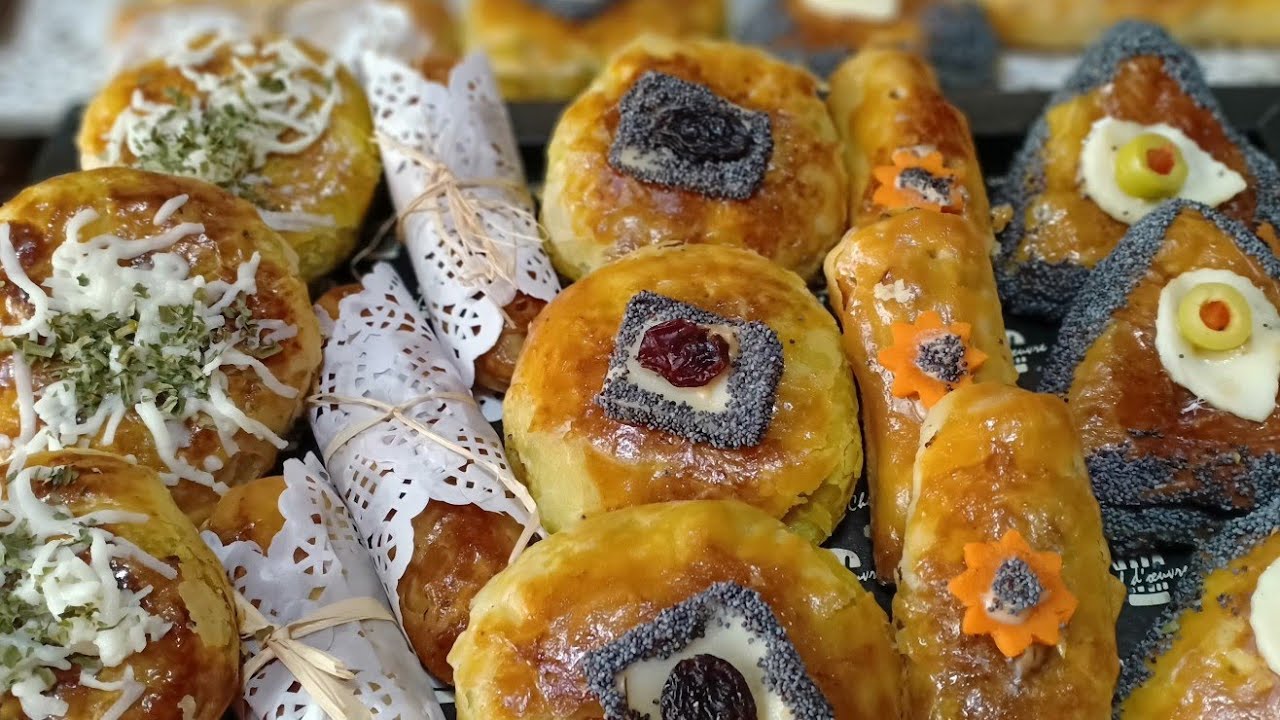 نساي كاع داك شي لي جربتي وحضري بعجينة المسمن بلاطو مشكل ب 3 اشكال بحشوات غينفعك في رمضان🌜2022