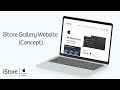 iStore Gallery Website Concept | UI/UX Design | New Project 😇
