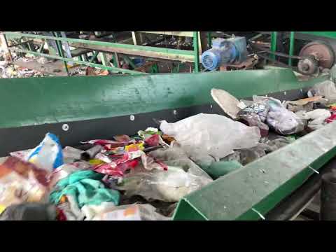 Maxin India RDF shredder Solaris Resource Recovery & Recycling Facility Indore, RDF waste shredder,