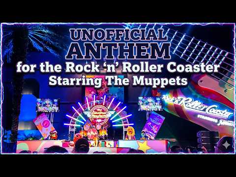 Rock 'n' Roller Coaster Starring The Muppets - Unofficial Ride Anthem - Thank You For The Muppets