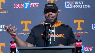 Tennessee RB Coach De'Rail Sims Talks DeSean Bishop's Performance, Review of Georgia Tech Game screenshot 1