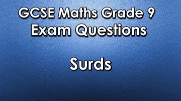 GCSE Maths 9-1: Grade 9 Exam Question - Surds