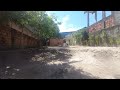 Antes e depois da limpeza do meu quintal