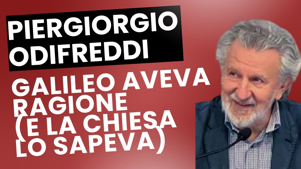 Piergiorgio Odifreddi: Galileo aveva ragione (e la Chiesa lo sapeva)