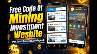 Mining Machine Investment Website Code Free Download PHP Laravel Framework