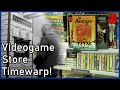 Video Game Store Timewarp! | Recreating a retro game store