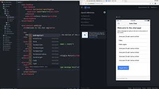 Back @ TACC - Ionic Chat 10: Adding a message toolbar