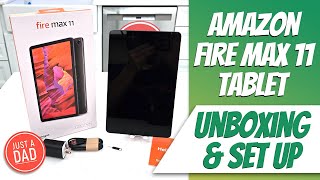 Amazon Fire Max 11 Tablet UNBOXING & SET UP