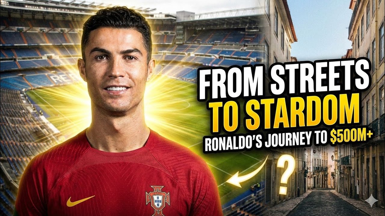 “Cristiano Ronaldo’s Secrets Revealed: From Poverty to $500M+ Net Worth”