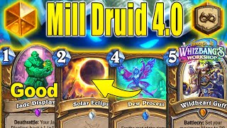 Mill Druid 4.0 Deck Is Back in 2024 To Burn Opponent's Decks At Whizbang's Workshop | Hearthstone