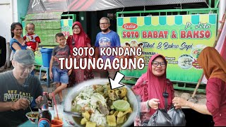 Download lagu SOTO INI SUDAH TERBILANG KONDANG⁉️Soto babat gondang-tulunggagung yang punya rasa khas
