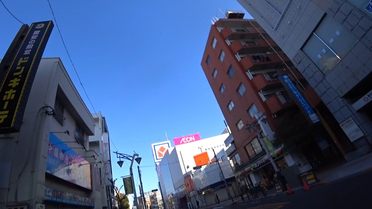 【足立区マニアック】東武スカイツリーライン 竹ノ塚駅東口からヤマダ電機足立竹の塚店経由で都営竹の塚七丁目アパート、信号渡って都営西保木間四丁目アパートまでサイクリング🚴‍♀️