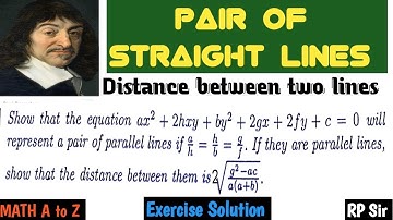 The equation ax^2+2hxy+by^2+2gx+2fy+c=0 will represent a pair of parallel line if a/h=h/b=g/f,