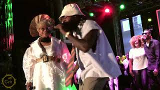 Taurus Riley Singing Praises To Marcia Griffiths atThe Art of Reggae Music Festival 2024