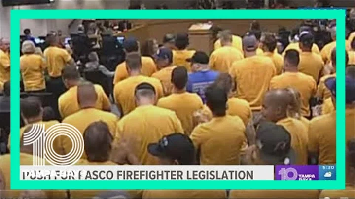 Pasco Co. firefighters say commissioners aren't honoring cancer legislation
