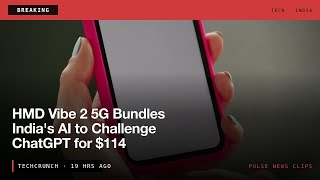BREAKING: HMD Vibe 2 5G Bundles India's AI to Challenge ChatGPT for $114 #Shorts #News