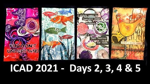 Index Card a Day Challenge - Days 2, 3, 4 &5