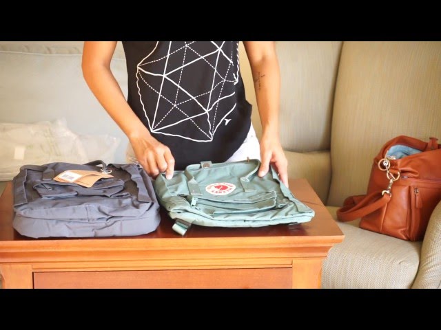 emulsie paus vijver Fjallraven 13" Classic vs 15" Laptop Backpack: Test Pack w/Laptop & How it  looks on the Body - YouTube