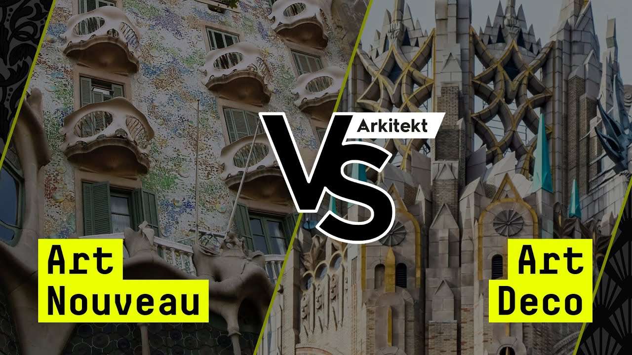 Art Nouveau VS Art Deco YouTube
