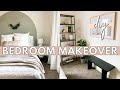 DIY GUEST BEDROOM MAKEOVER ON A BUDGET | bedroom decorating ideas 2022 + easy home diy projects