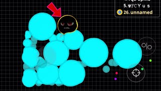 SOLO BUT IM INVISIBLE! (AGARIO MOBILE)