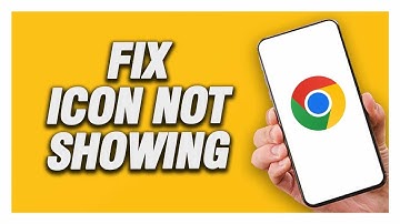 How To Fix Google Chrome Icon Not Showing | Final Solution