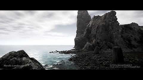 Nordic Beach #UnrealEngine5 - Pritamjit