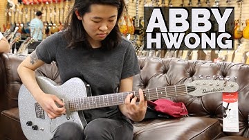 Abby Hwong | Danelectro Baritone Grey Sparkle here at Norman