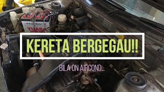 Punca Masalah Semput Bila Buka Aircond | Kereta Bergegar Bila Buka Aircond