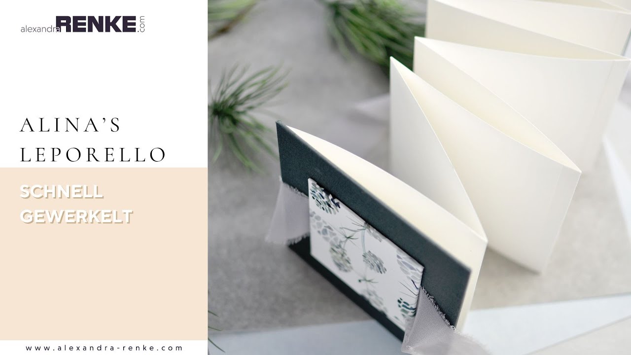Alina's Leporello - schnell gewerkelt