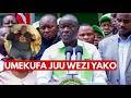 MIMI SIJAUUA RAFIKI YAKO CHIVAYO!!!ANGRY RIGATHI GACHAGUA WARN PRESIDENT RUTO OVER CHIVAYO DEATH