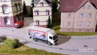 Mercedes Benz Truck LKW als CarSystem in Spur H0 1/87 #train #scale #modellbau #modelleisenbahn