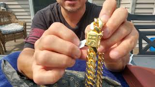 Daniel Jewelry Inc 18k 609.8 gram Cuban Link Chain is Finally Here.