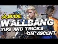 WALLBANGING YOUR WAY TO VICTORY IN VALORANT - How to Wallbang on Ascent ft. Relyks & Mitch
