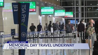 Memorial Day travel underway