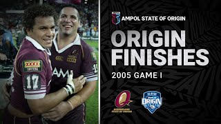 'Mango' the man of the moment for Maroons | Game 1, 2005 | Classic Origin Finishes | NRL