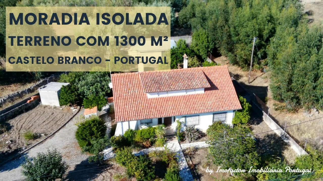 🏡 Moradia Isolada com Terreno para Venda em Alcains, Castelo Branco, Portugal / Indisponível