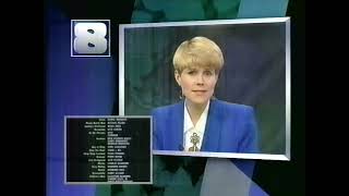 KGW (NBC) split-screen credits [February 27, 1994]