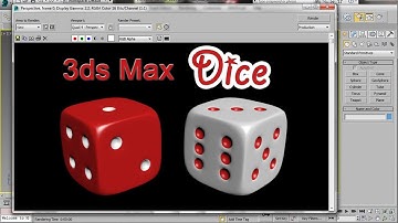 3ds Max Dice - Easy Beginner Tutorial