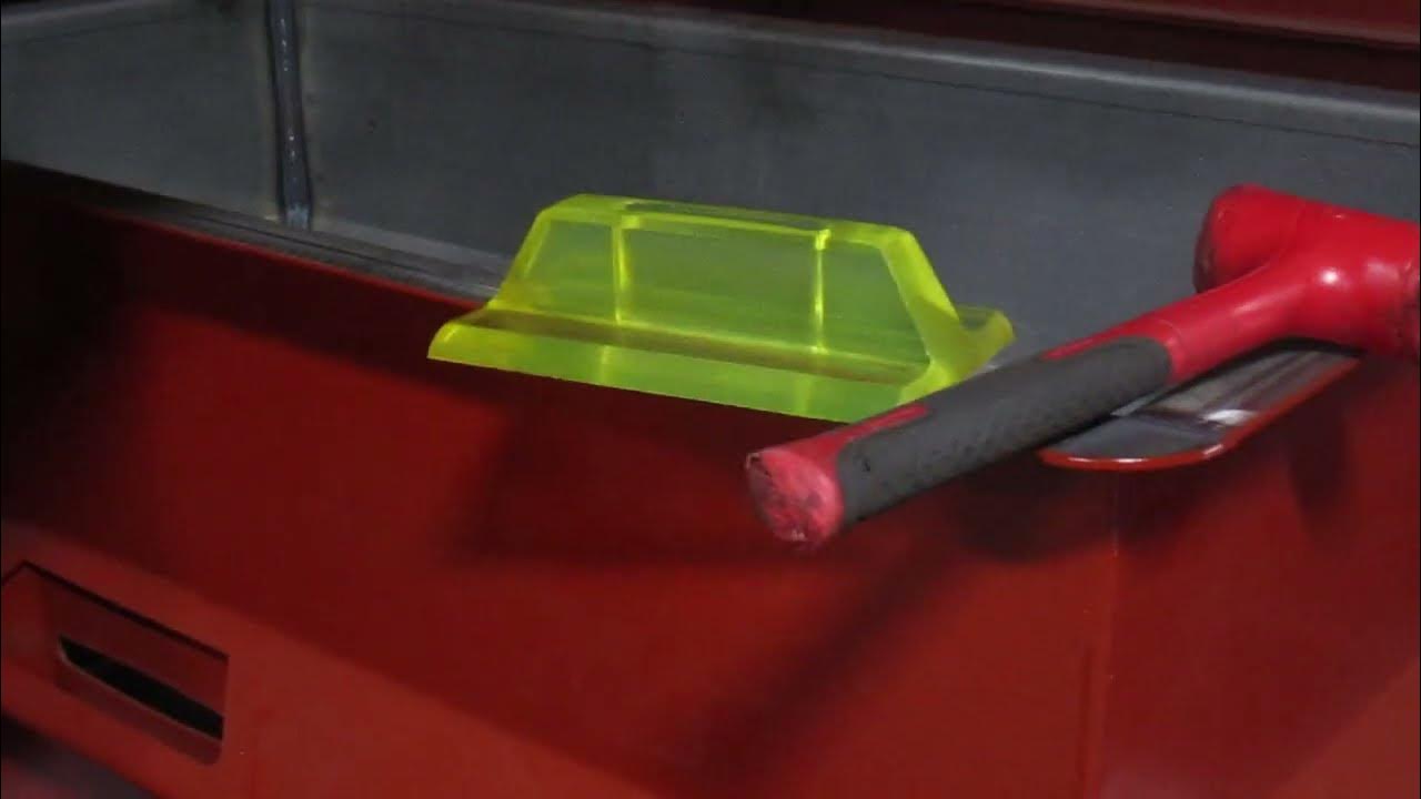 Installing a World Block U Anchor Blockout (AC040V) in a VInterlock