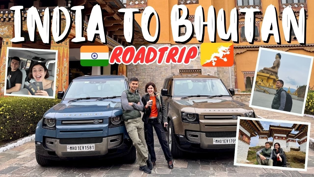 India To Bhutan Road Trip! Part 1! 🇮🇳🇧🇹 #roadtrip   #DefenderJourneys