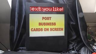amscreen digital ADVERTISING screen and LED SIGN