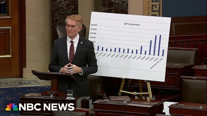 Gop Sen Lankford Urges Congress To Pass Bipartisan Border Bill In Floor Speech