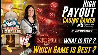 Monopoly Big Baller vs Super Sic Bo – Highest RTP Casino Game Test | Amit Majithia CBTF | Part 3